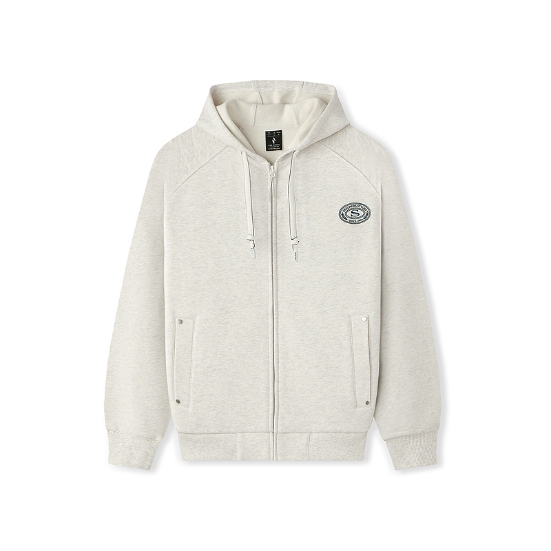 

Skechers Свитшоты Unisex Light Heather Gray 0248 с капюшоном, умеренный крой