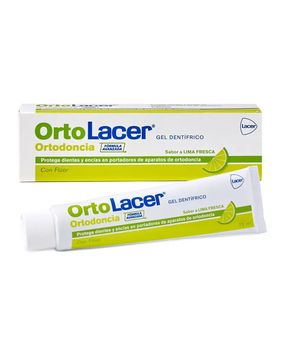 Зубной гель Свежий Лайм 75 мл Ortolacer Lacer