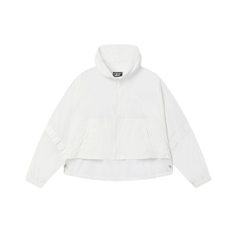 

FILA Оригинальная куртка женская облачно-белая, Cloud White-WT