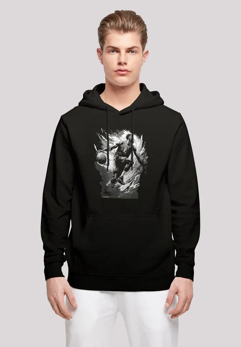 

Толстовка F4NT4STIC "Basketball Splash Sport HOODIE", принт, черный