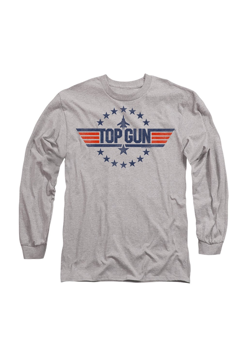 

Топ с длинными рукавами GUN STAR LOGO Cotton Soul, серый