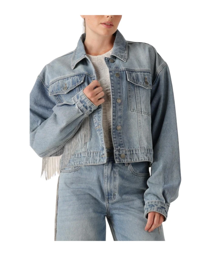 

Стильная джинсовая куртка для женщин Harper & Yve, синий