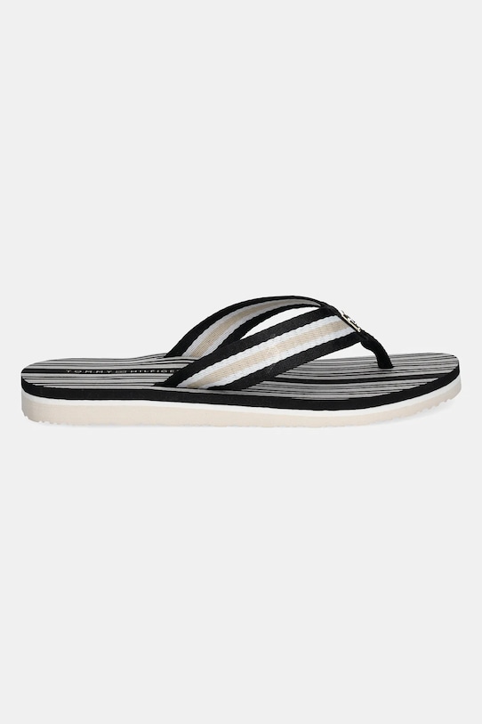 Шлепки IM TH PRINT BEACH SANDAL Tommy Hilfiger, черный — фото 2