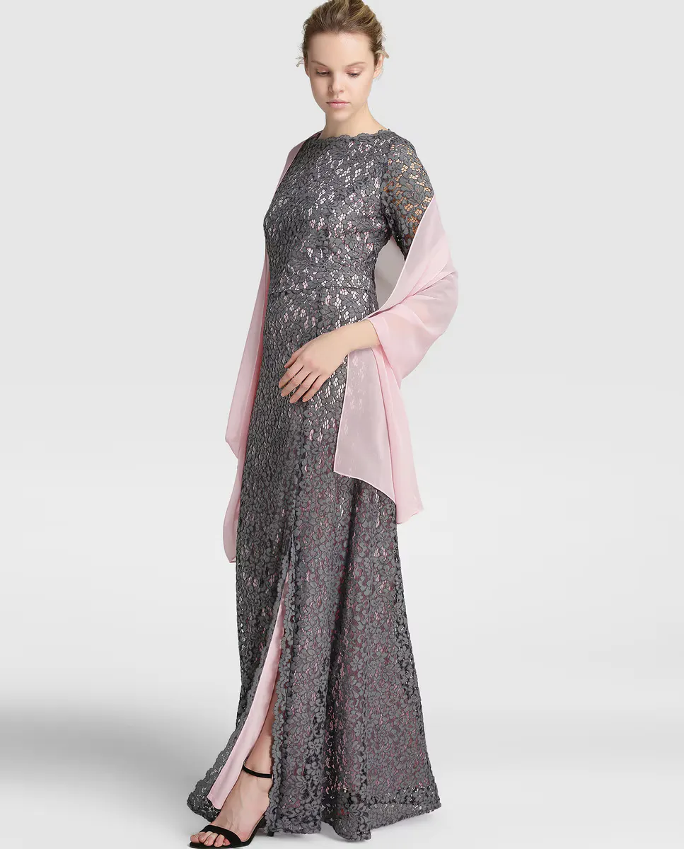 

Шифоновая шаль для вечеринок Banarassi, цвет Rosa