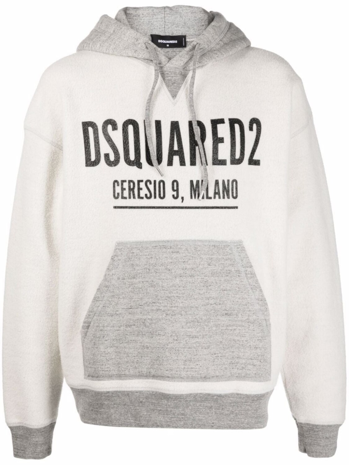 

DSQUARED2 худи с логотипом, серый