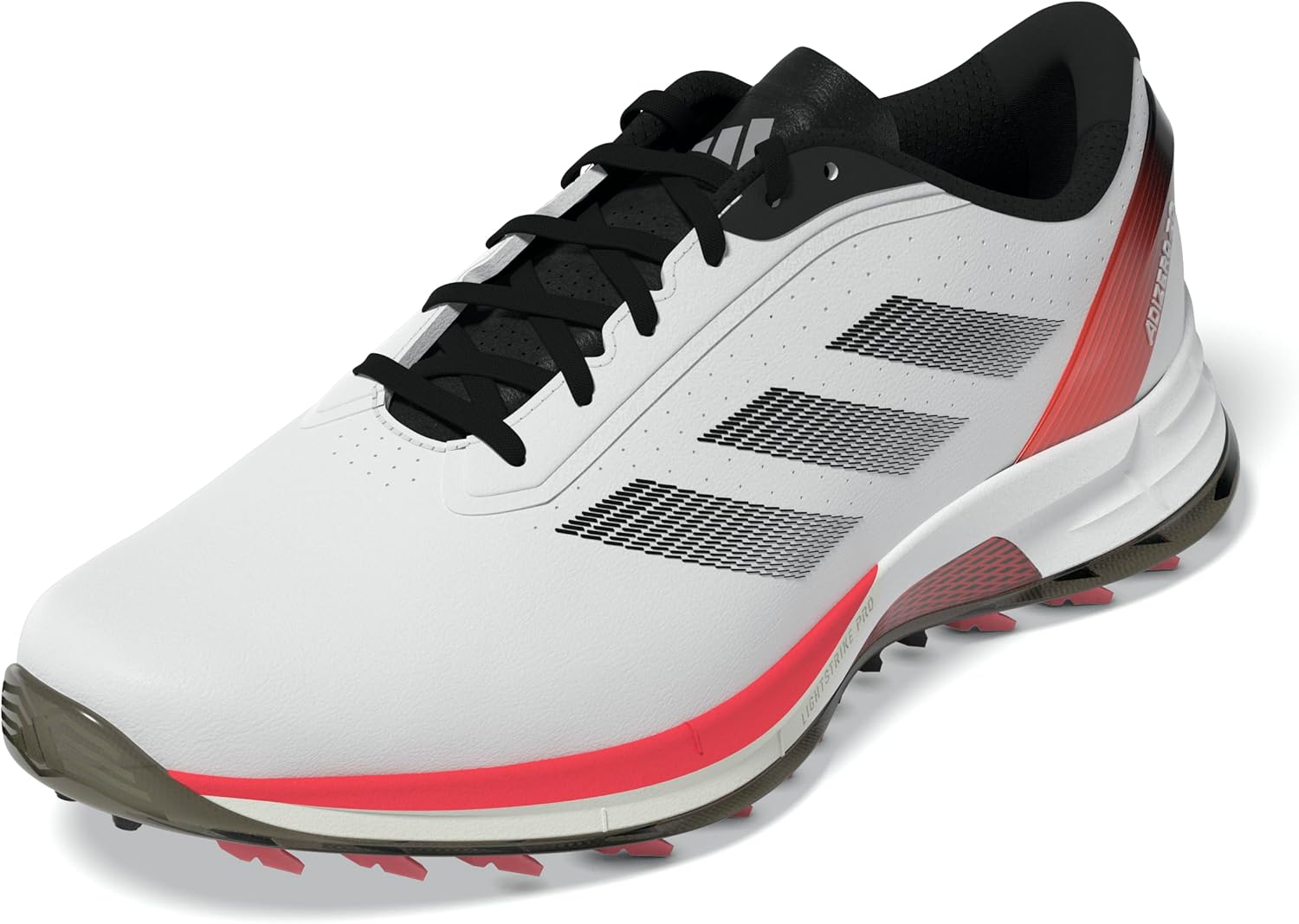 

Мужские гольф-кроссовки Adidas Adizero ZG без шипов, белый/черный/красный/ярко-красный