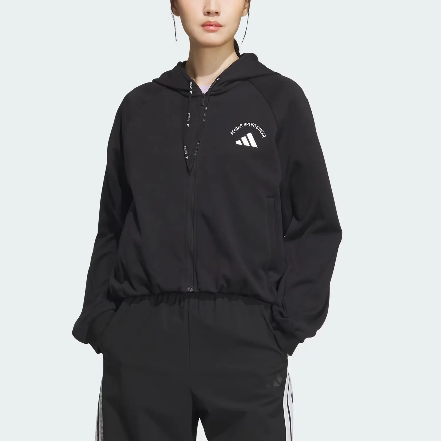 Куртка Sportswear FW25 женская Adidas, черный — фото 3
