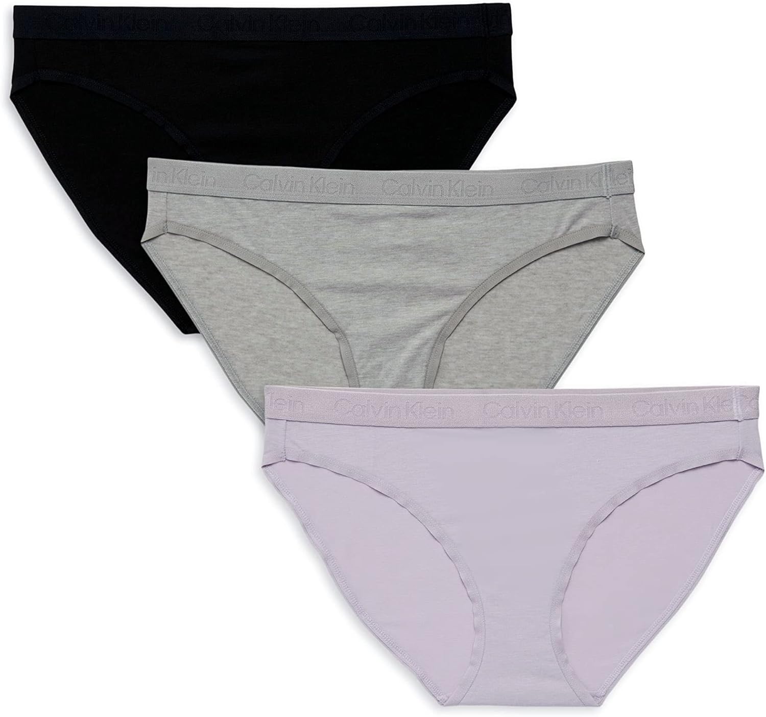 

Женские трусики-бикини с логотипом Calvin Klein, 3 шт., B(Qp2846-904)/G