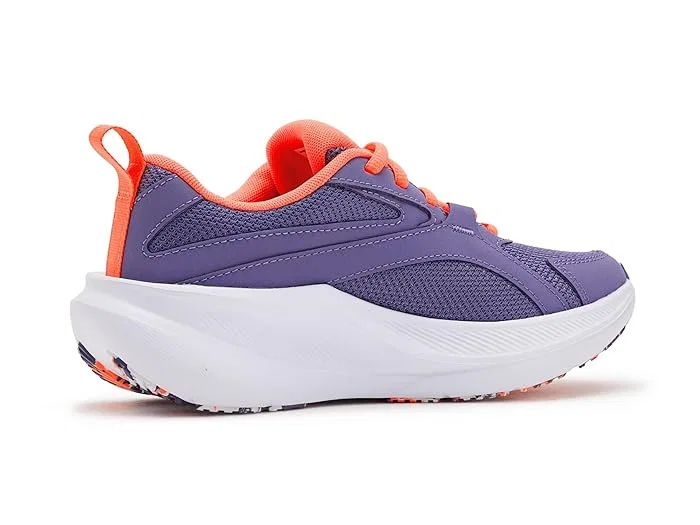 Кроссовки Charged Assert 11 Under Armour Kids, Purple Luxe/Electric Tangerine/Electric Tangerine — фото 4