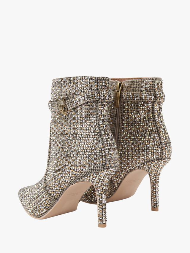 Kensington2 Stiletto украшенные ботинки до щиколотки Kurt Geiger London, Gold/Multi — фото 4