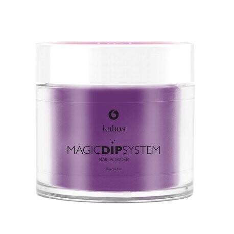 

Фиолетовая титановая пудра для маникюра 20г KABOS Magic Dip System 30