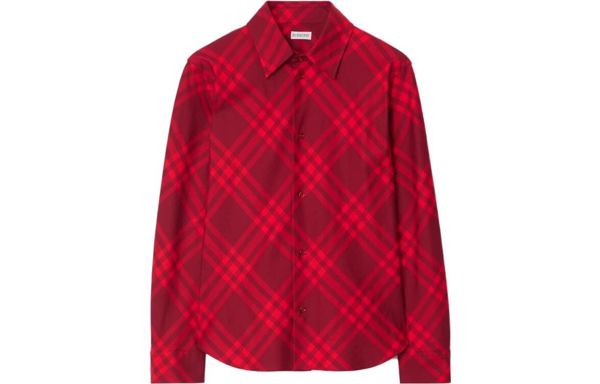 

Рубашка женская красная Burberry