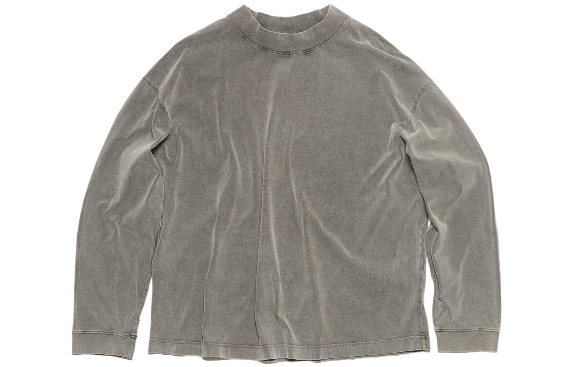 Футболка с длинными рукавами и круглым вырезом Acne Studios, черный — фото 2