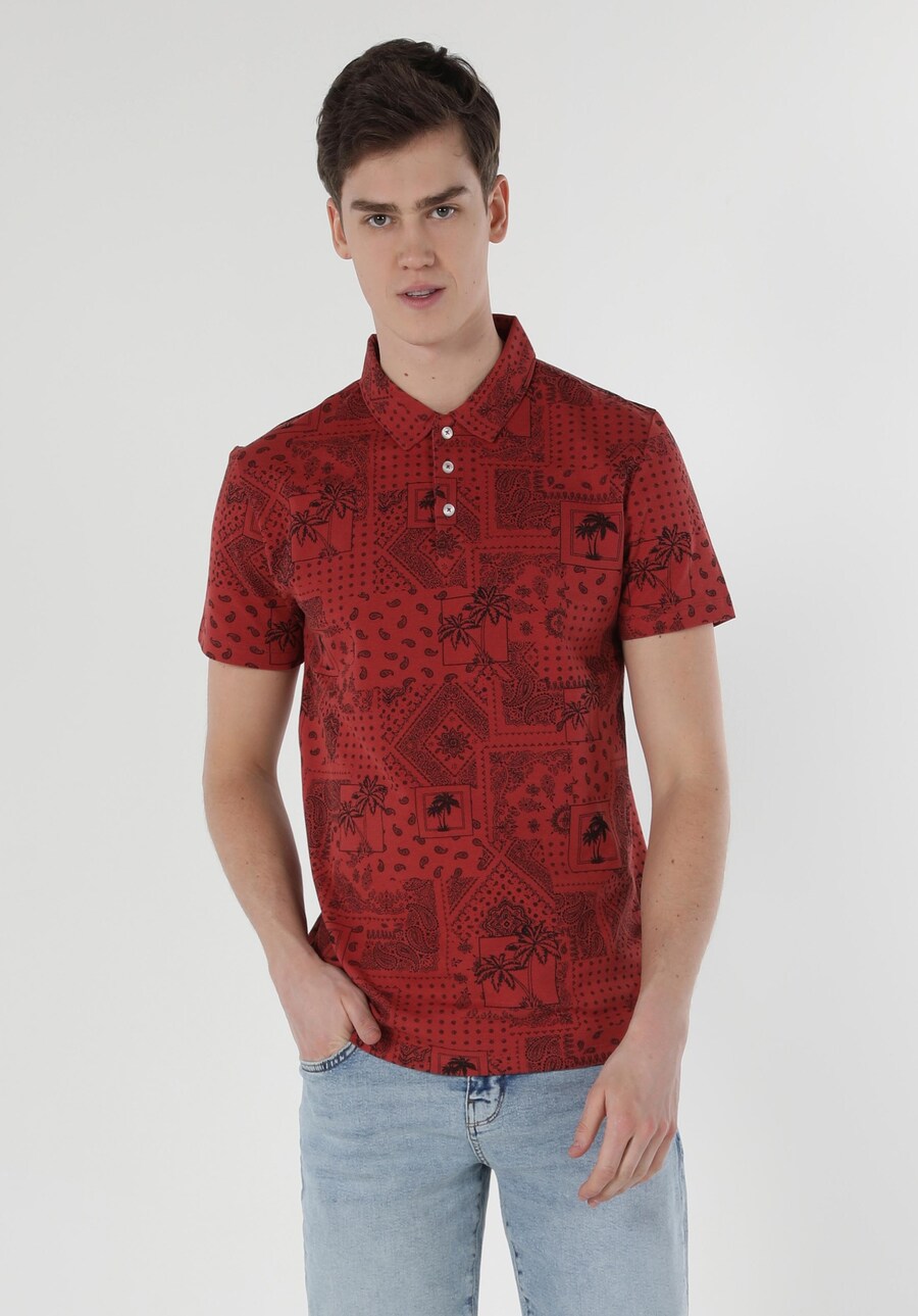 

Рубашка Colin's, цвет Carmine red