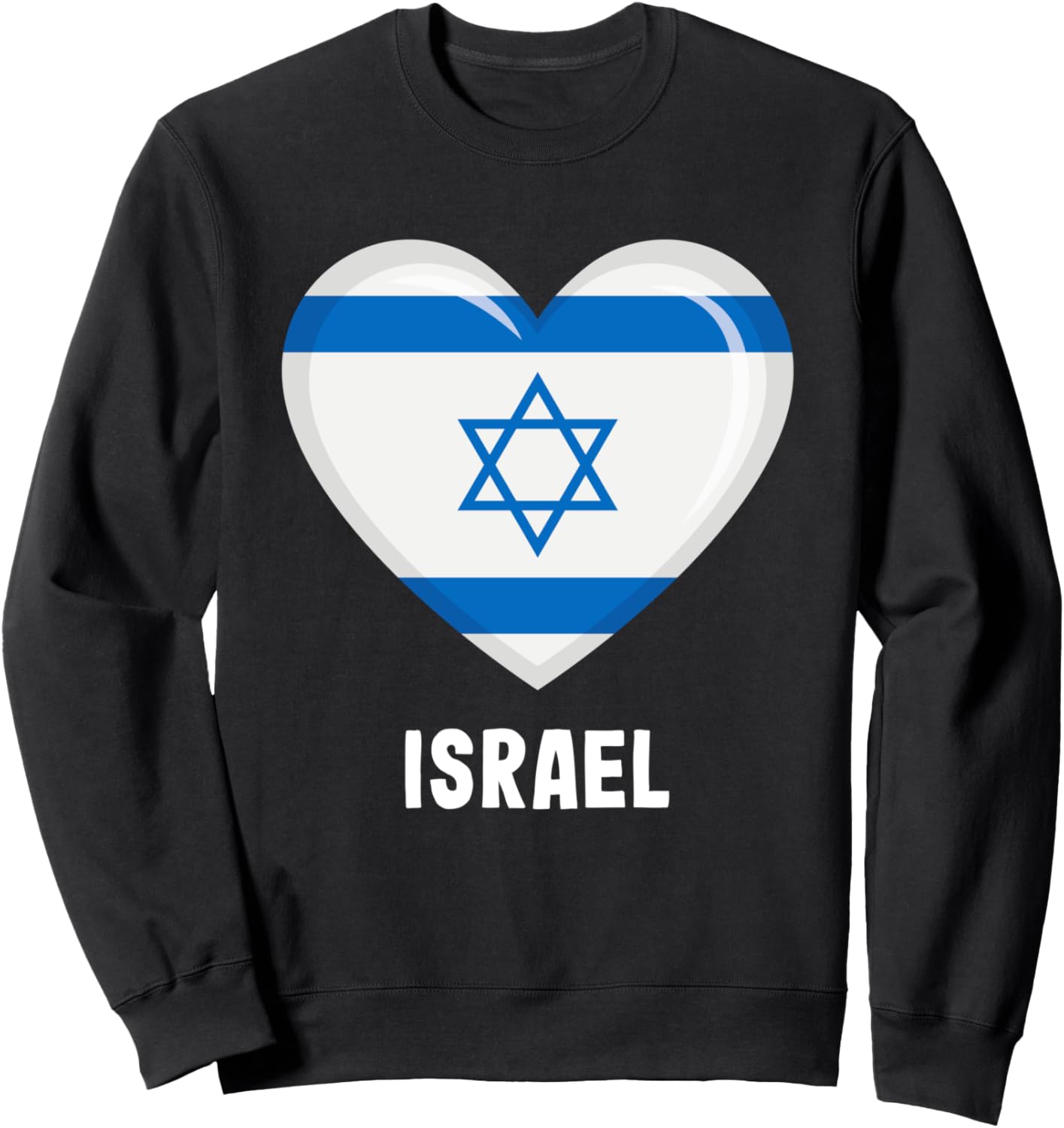 

Футболка с изображением израильского флага Israel Flag Clothing, черный