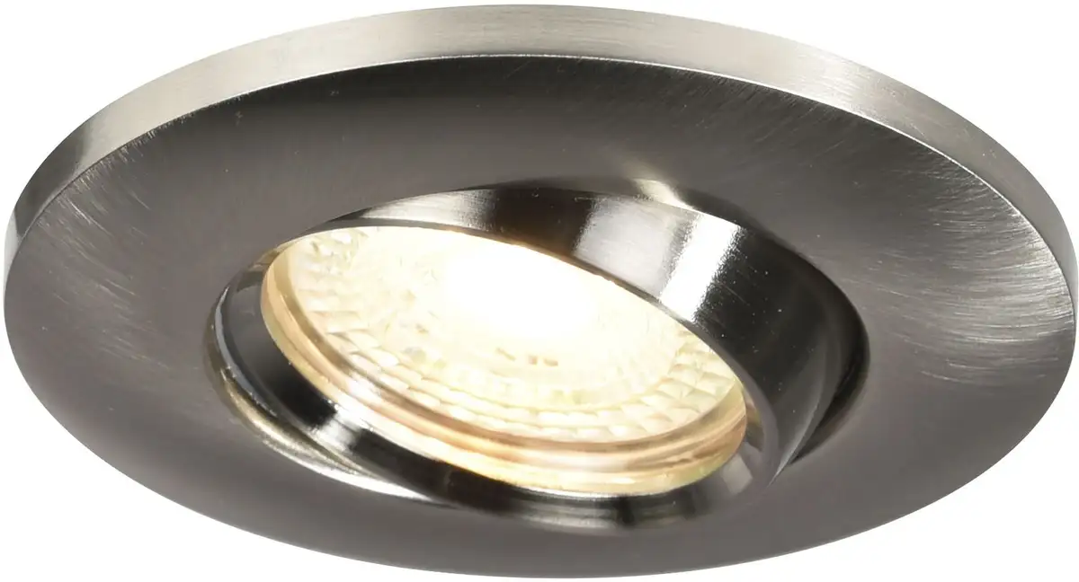 

Встраиваемый светильник для ванной комнаты Nordlux "Umberto", класс защиты IP44, Ø 7,9 см, для лампочек GU10 Ø 7,9 см, Высота: 8 см, цвет Nickel