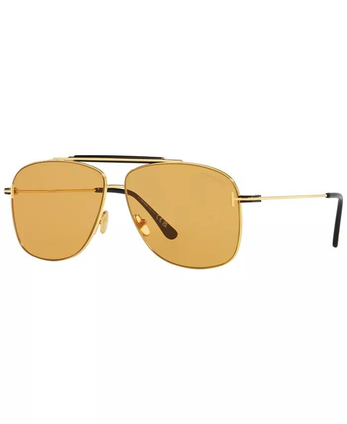 

Мужские солнцезащитные очки Jaden TR001628 Tom Ford, желтый