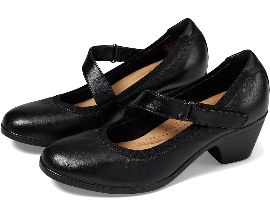 

Туфли Clarks Emily 2 Mabel, цвет Black Leather