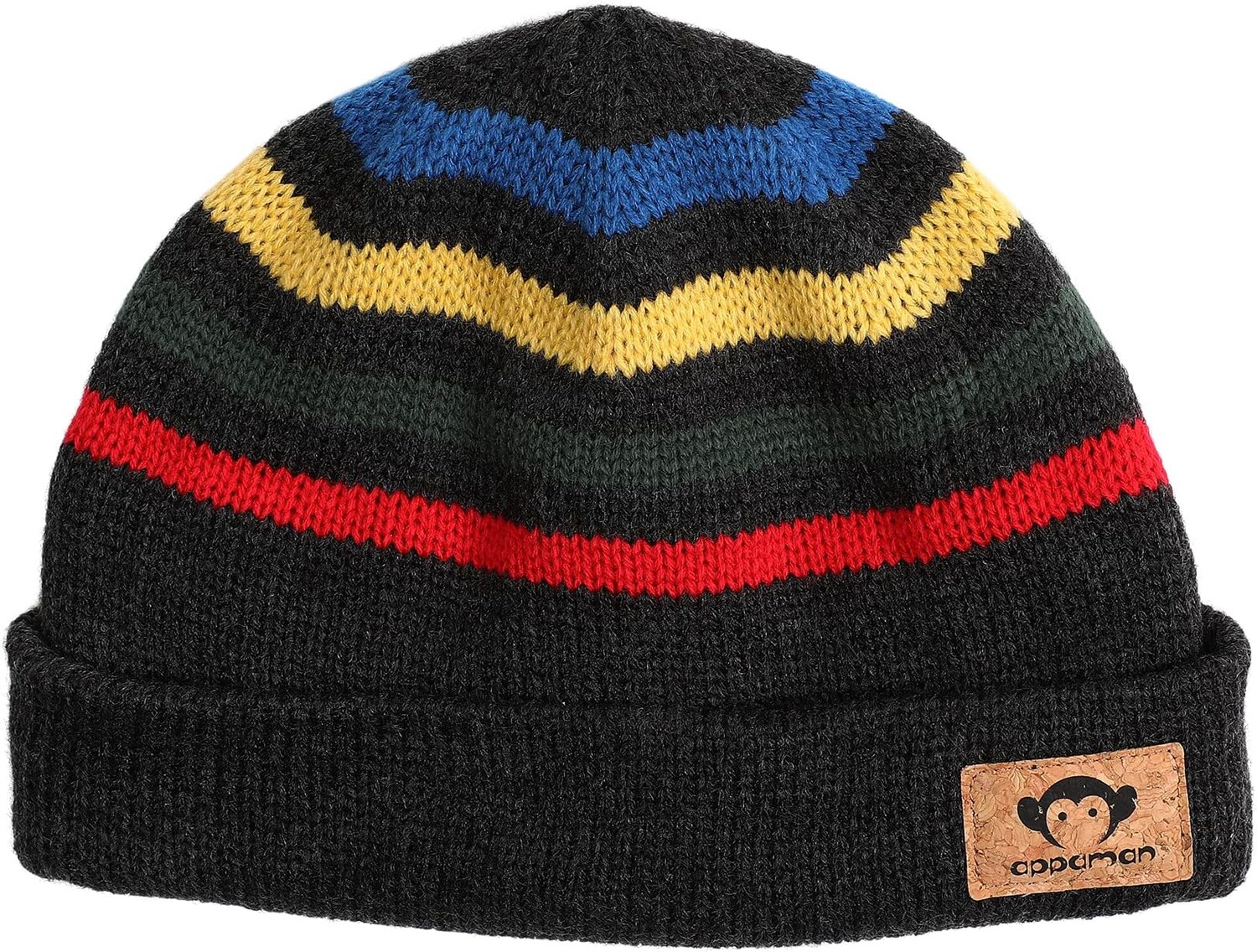 

Шапка Appaman Founder Fleece Lined Beanie, цвет Heather Black