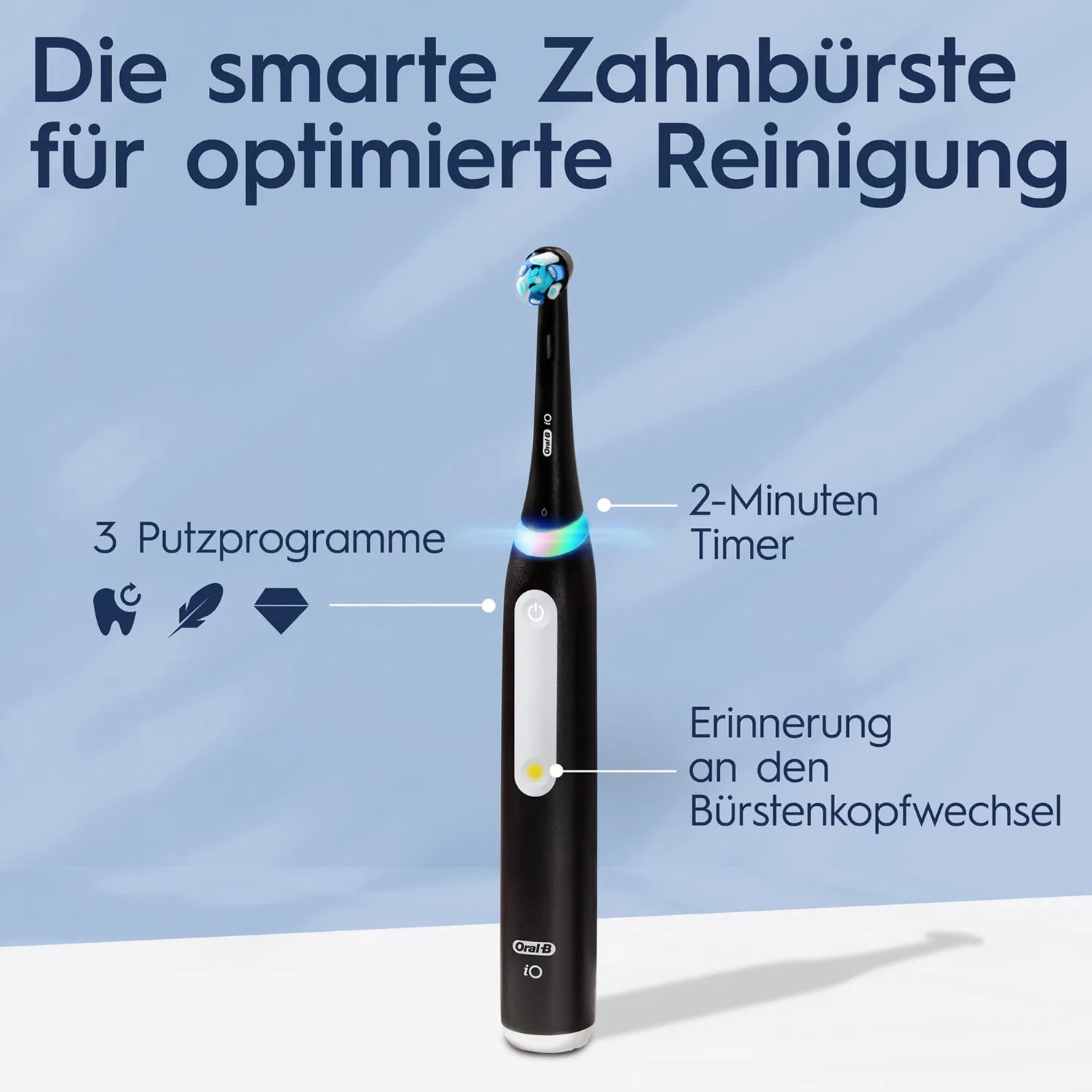 Зубная щетка iO 3 Matt Black Oral-B — фото 4