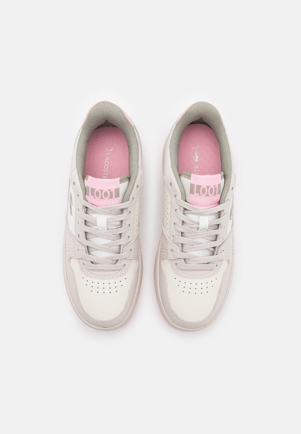 

Кроссовки на шнуровке L001 SET 224 Lacoste, кремовый, Бежевый, Кроссовки на шнуровке L001 SET 224 Lacoste, кремовый