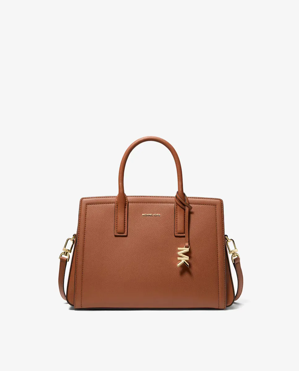 

Laila кожаная сумка-портфель, трансформируемая в сумку на плечо Michael Michael Kors, коричневый