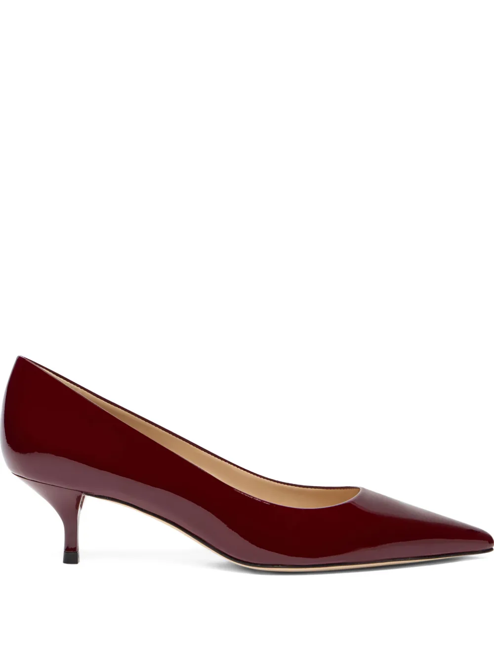 Туфли-лодочки Stuart Power на каблуке 50 мм Stuart Weitzman, красный