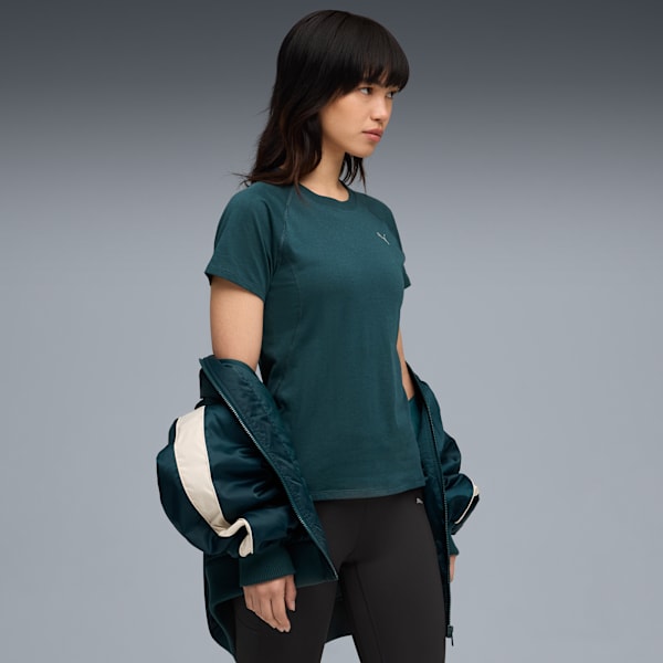 

Женская футболка Running Puma, зеленый