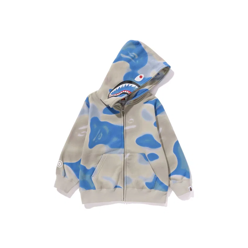 Свитшот FW23 Kids' A BATHING APE, Green GRD — фото 3