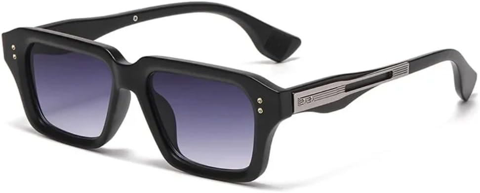 

Классические солнцезащитные очки с заклепками для женщин и мужчин, винтажные солнцезащитные очки в стиле панк, популярные для активного отдыха и вождения, роскошные дизайнерские очки SZVVBKK, Black Gray