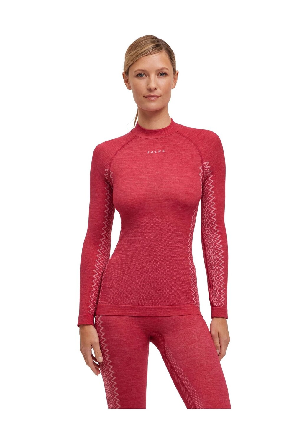 

Майка влагорегулирующая, с содержанием шерсти, женская FALKE, цвет 8644 Red