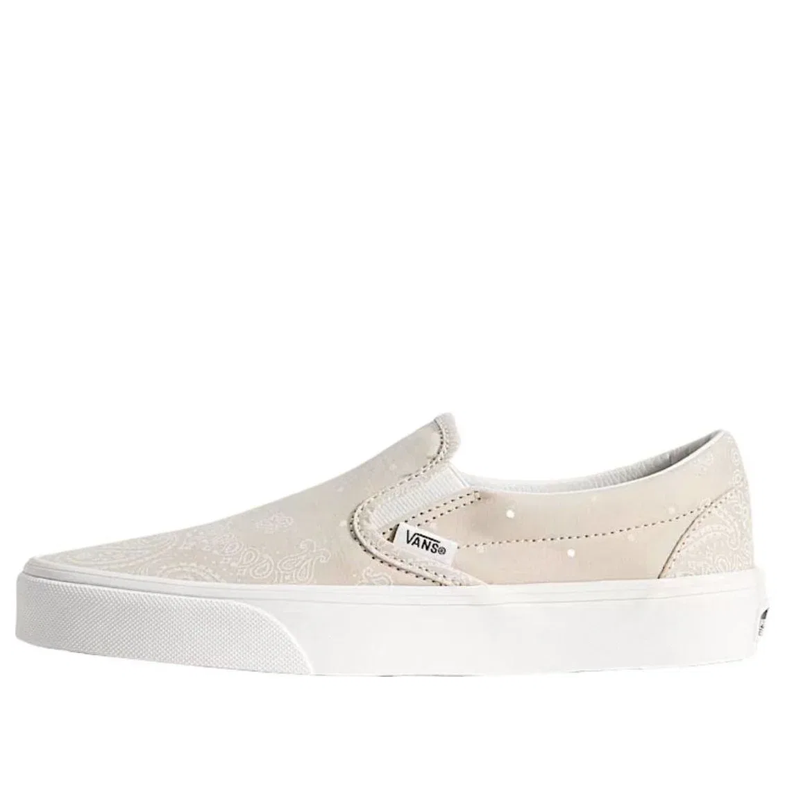 Слипоны Vans Classic Slip-On 'Oatmeal Beige White' VN000D6YOTM, бежевый