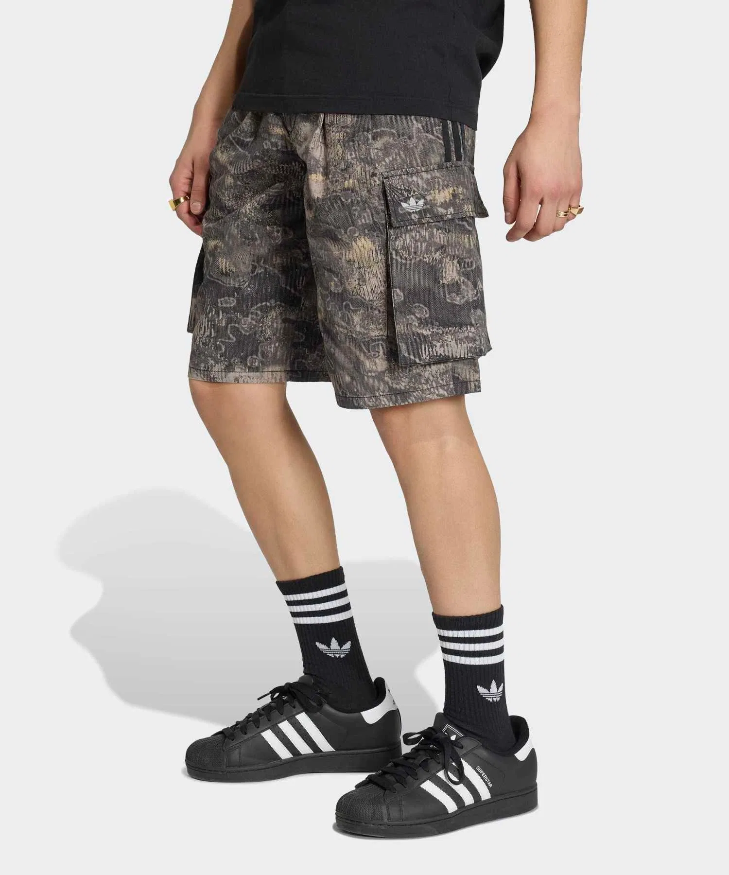 ADILENIUM Сезон 5 AOP Карго Шорты / Полубрюки / adidas Originals