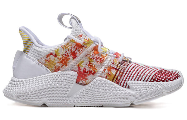 Кроссовки оригиналы prophere красные Adidas, белый — фото 2