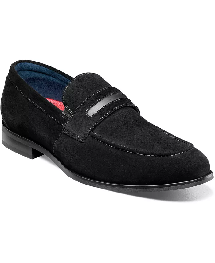 

Мужские мокасины Burke Moc Toe Saddle Slip On Stacy Adams, черный