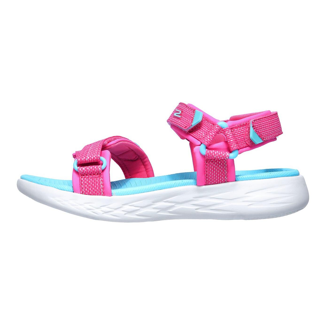

Детские сандалии GS розовые и синие Skechers