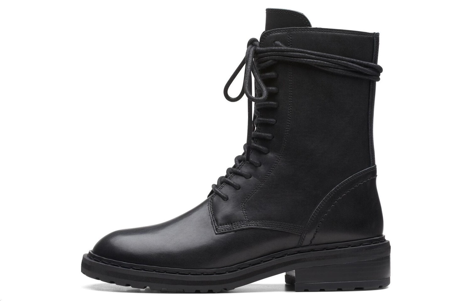 

Ботинки женские черные Clarks