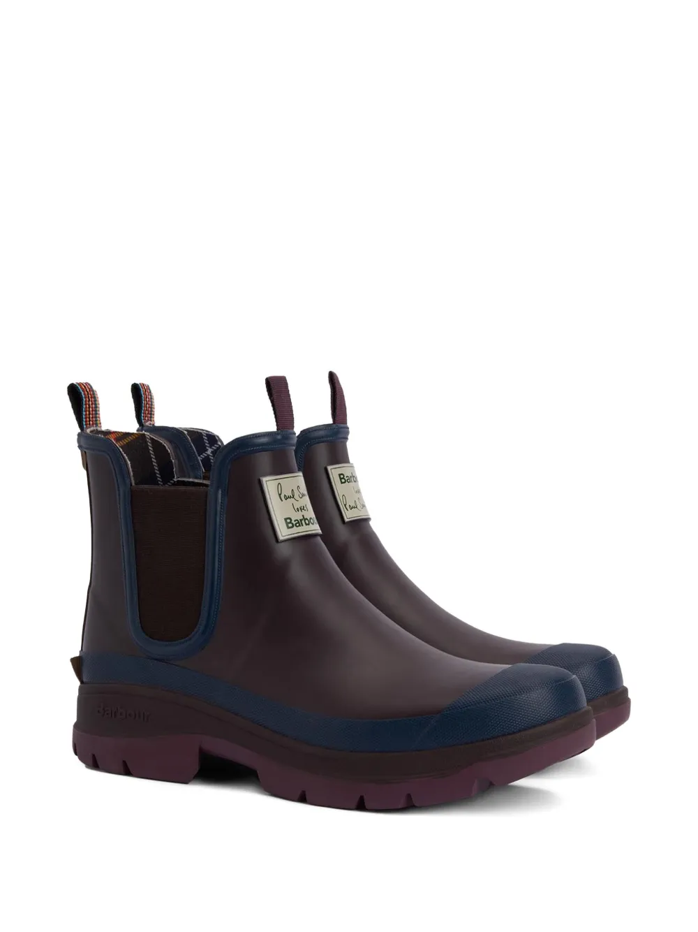 Ботинки Viola на массивной подошве Barbour, коричневый — фото 2
