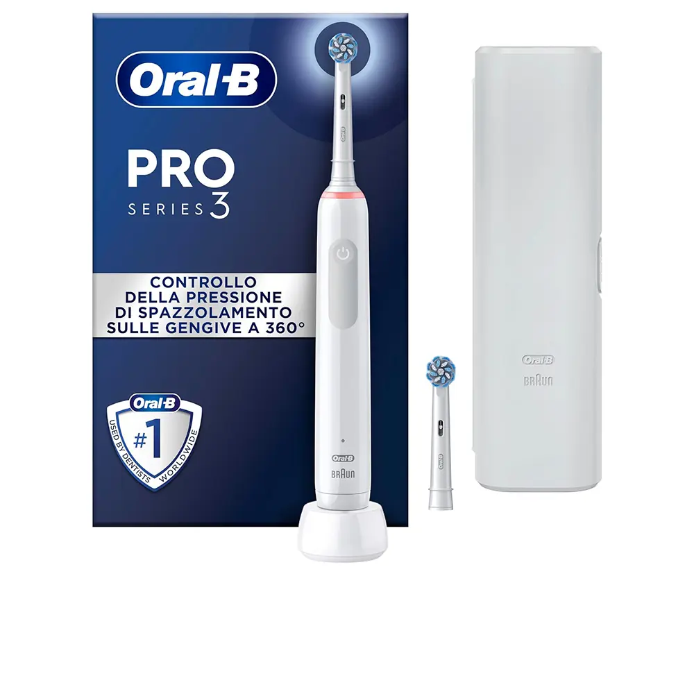 

Зубная щетка Pro series 3 cepillo eléctrico + funda viaje Oral-B, 2 шт.