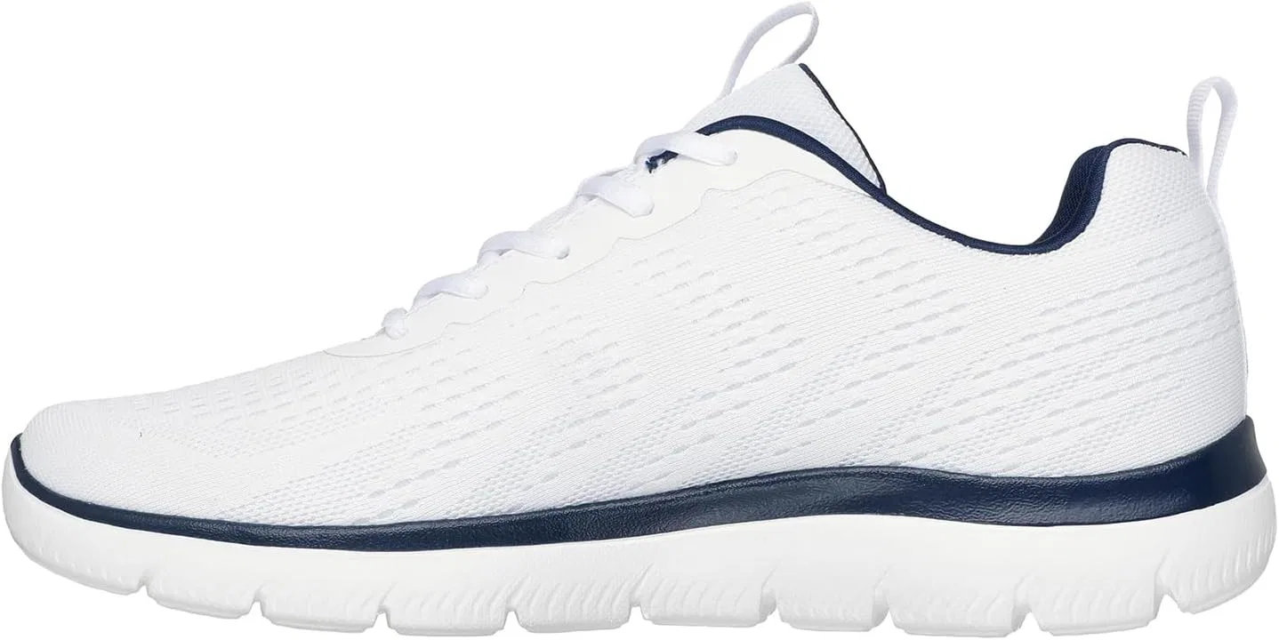 Кроссовки Skechers Summits Torre, White Blue — фото 2