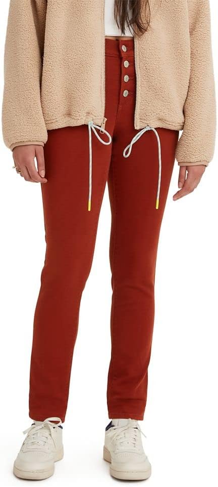 

Женские джинсы Levi's 311 Skinny с открытыми пуговицами, Fired Brick - Twill