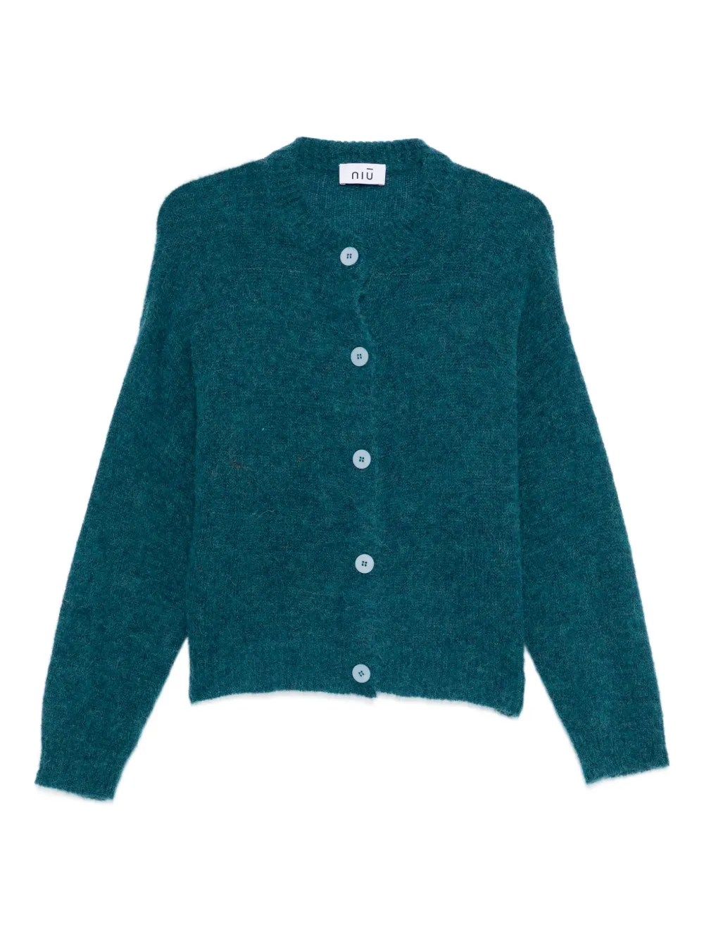

Вязаный кардиган Niu, синий