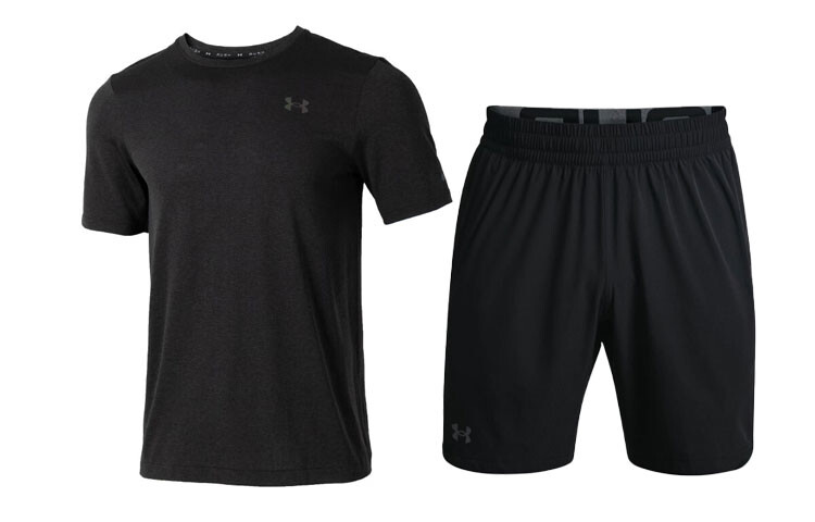 

Мужская повседневная спортивная одежда Under Armour, цвет Black