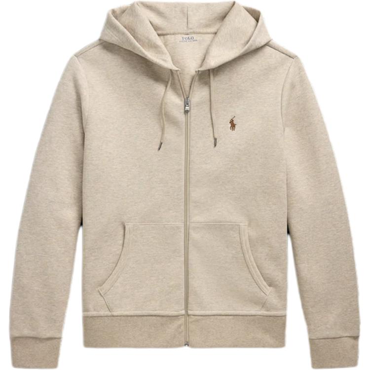 

Ralph Lauren Поло худи на молнии двойной вязки, Beige