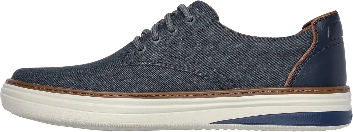 Мужские повседневные кроссовки Skechers Hyland Ratner, Navy Canvas — фото 4