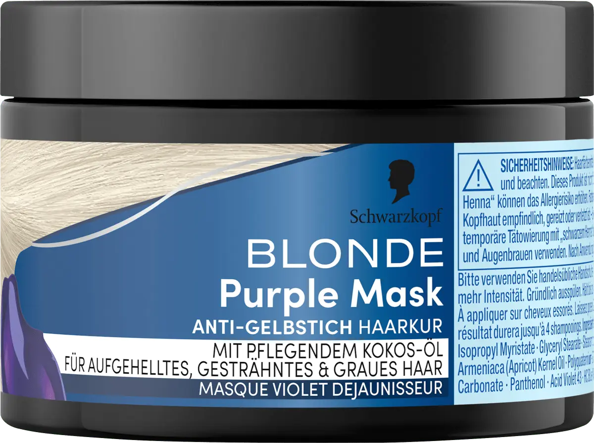 

Оттеночная маска антижелтый оттенок 150мл Schwarzkopf