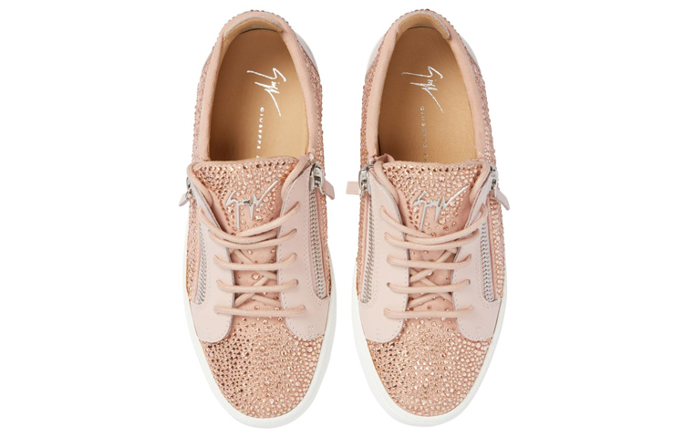 /GZ Gail Low Top Стильные скейтбординговые туфли Женские Розовые Giuseppe Zanotti — фото 3