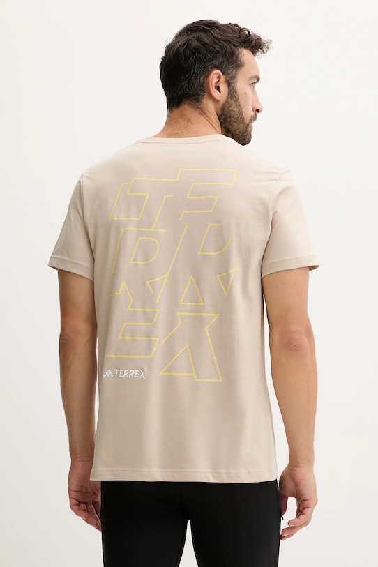 

Спортивная футболка Adidas Terrex, бежевый