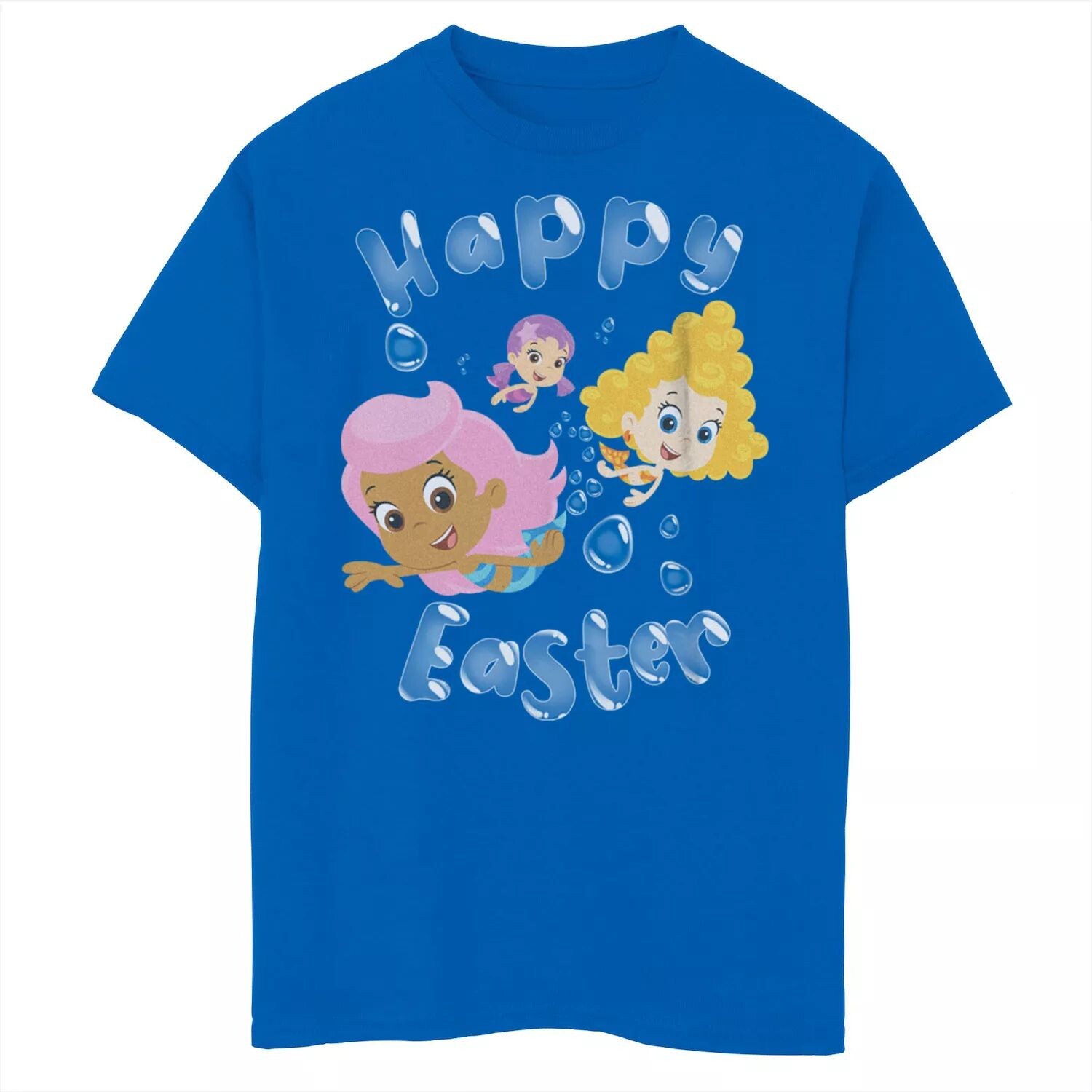 

Футболка Nickelodeon Bubble Guppies для мальчиков 8–20 лет с рисунком «Happy Pasta Bubbles» Licensed Character