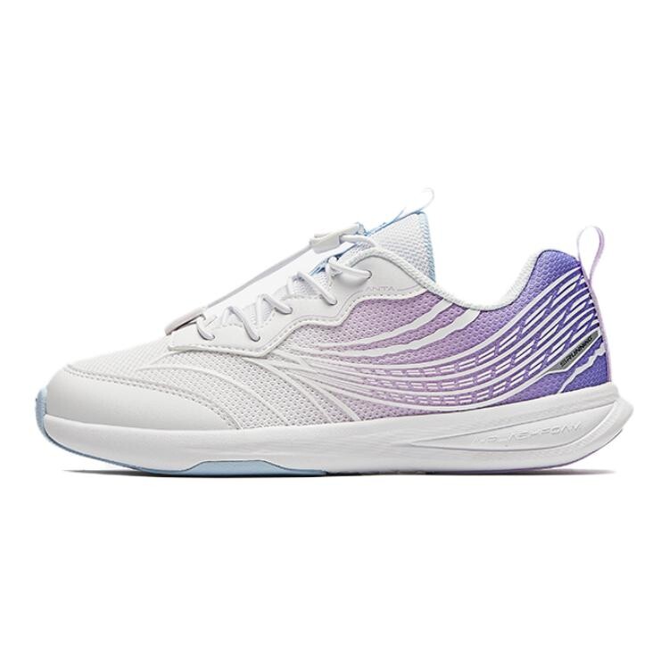 

Детские кроссовки GS Low-top Anta White/Light Mist Purple/Aurora Purple Blue Anta Kids, синий
